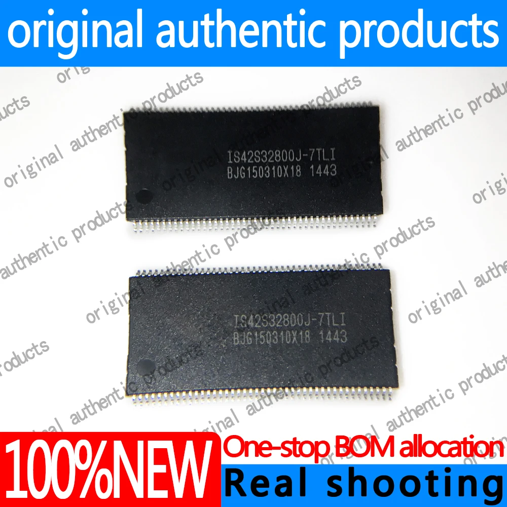 1/5/10/30PCS(New) IS42S32800J-7TLI IS42S32800J-7 IS42S32800 TSOP86 Memory chip
