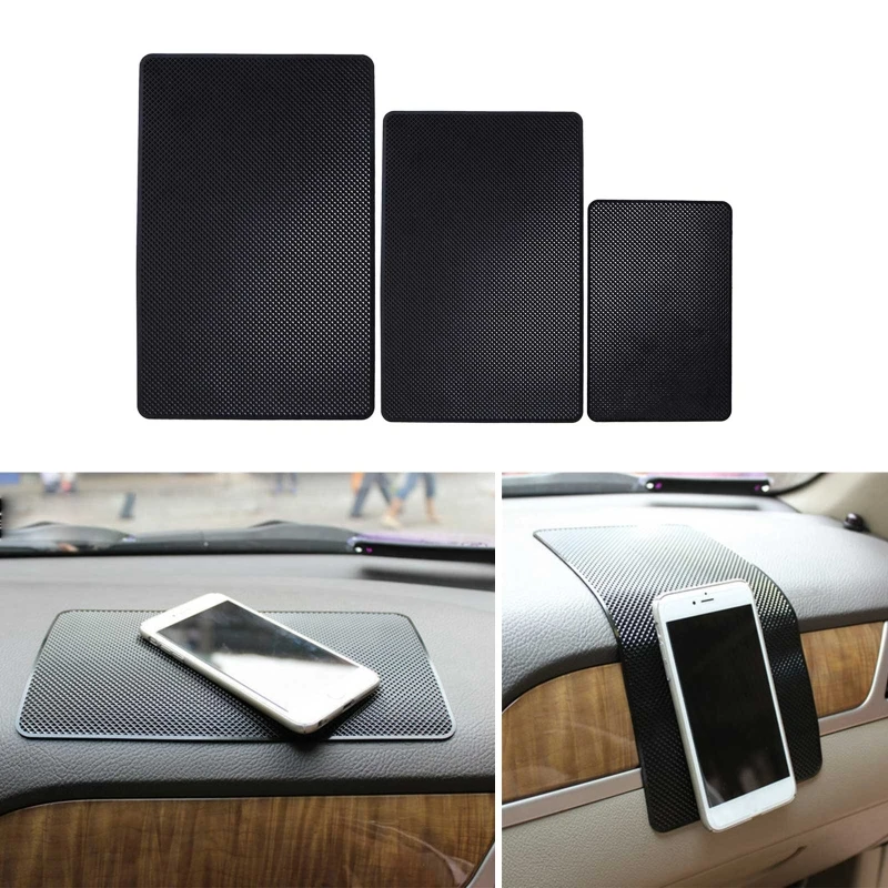 Grip Pad for Car Dashboard Sticky Mat for Smart Phone Sunglass K Drop Shipping