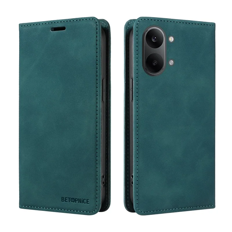 For Poco X8 Pro Max F8 Ultra X7 Pro F7 5G Flip Case RFID Leather Phone Funda for Xiaomi Poco M7 Case Mi Phone M8 X6 F6 Book Capa