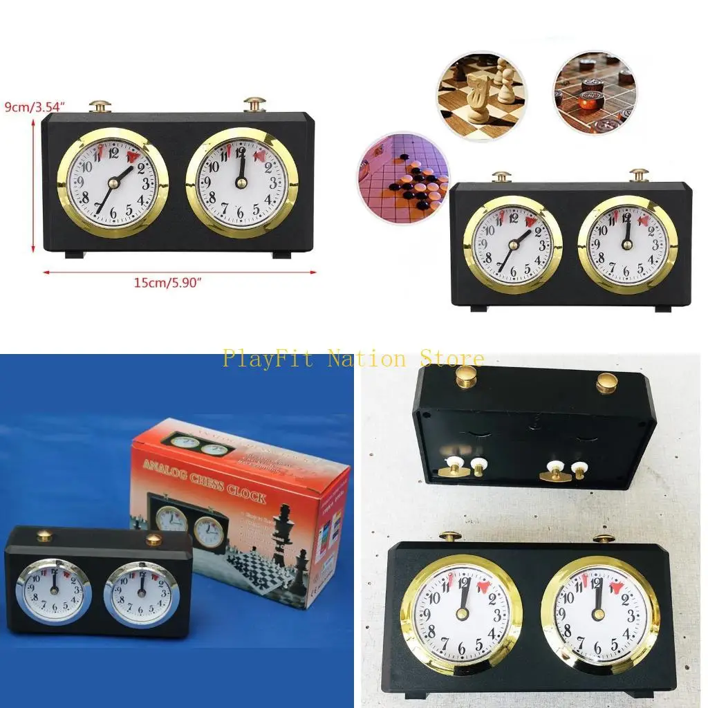 

Digital Chess Clock Timer Mechanical Chess Timer Professional Competition Count Up Count Down Timer for Chess Board Game