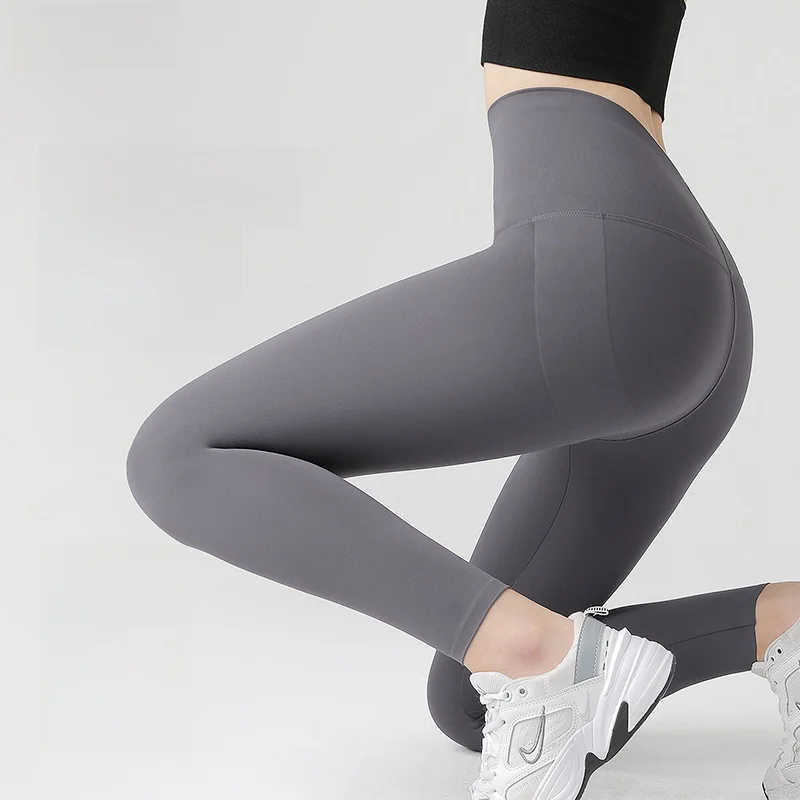 กางเกงโยคะผู้หญิง ยี่ห้อ Fitn ark รุ่นบาง สำหรับฤดูใบไม้ผลิและฤดูใบไม้ร่วง ใช้เป็นเสื้อคลุมด้านนอกได้ ช่วยยกกระชับสะโพก