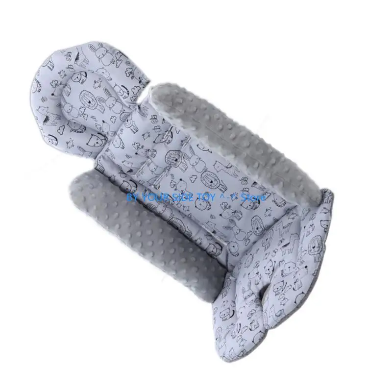 Poduszka do wózka dziecięcego Antypoślizgowa miękka poduszka podtrzymująca ciało dziecka Poduszka do siedzenia do wózka U6XE