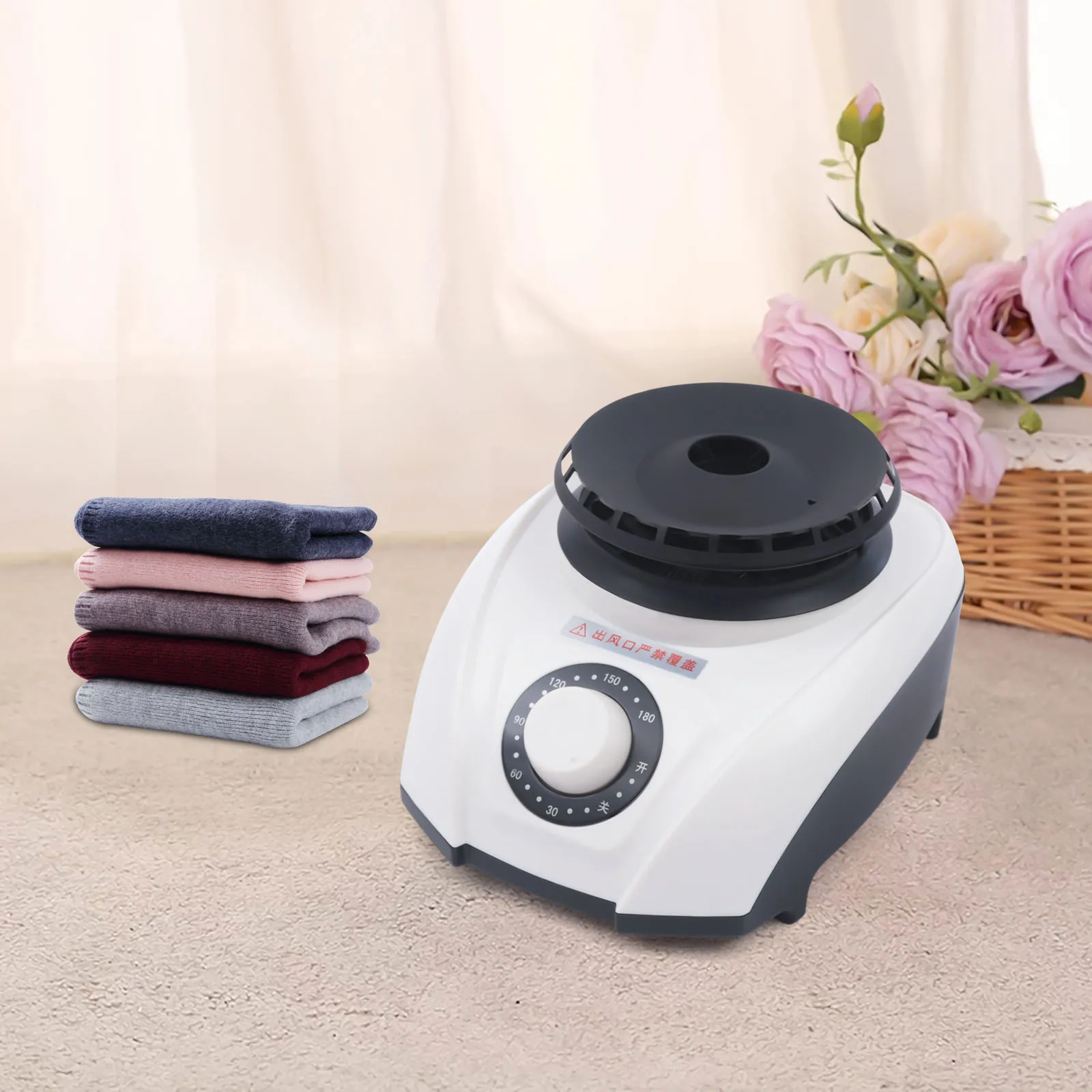 Sweetmile Portable Mini Electric Laundry Dryer Clothes Dryer 1200W Super Quiet Clothes Warmer Energy Saving Clothing Shoes Dryer