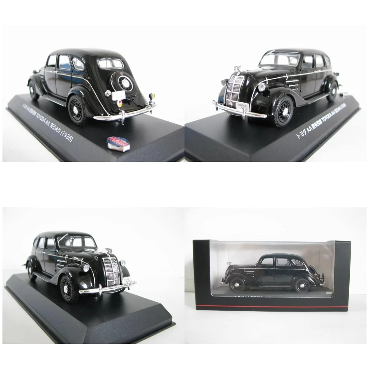 

Модель автомобиля KYOSHO Diecast, масштаб 1:43, TOYODA AA SEADN 1936, винтажный автомобиль, литая модель из сплава