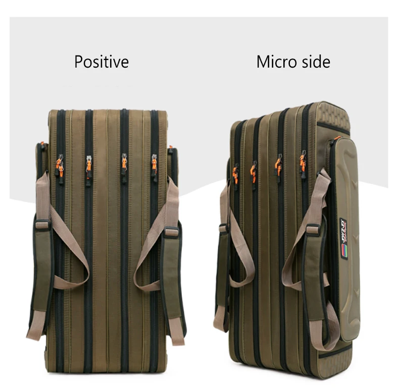 2/3/4-lagige Angelrutentasche, multifunktionale Tasche für Rollen und Köder, große Kapazität, für Angelruten und Ausrüstung, 80/90/100/120/130 cm – Detail 14