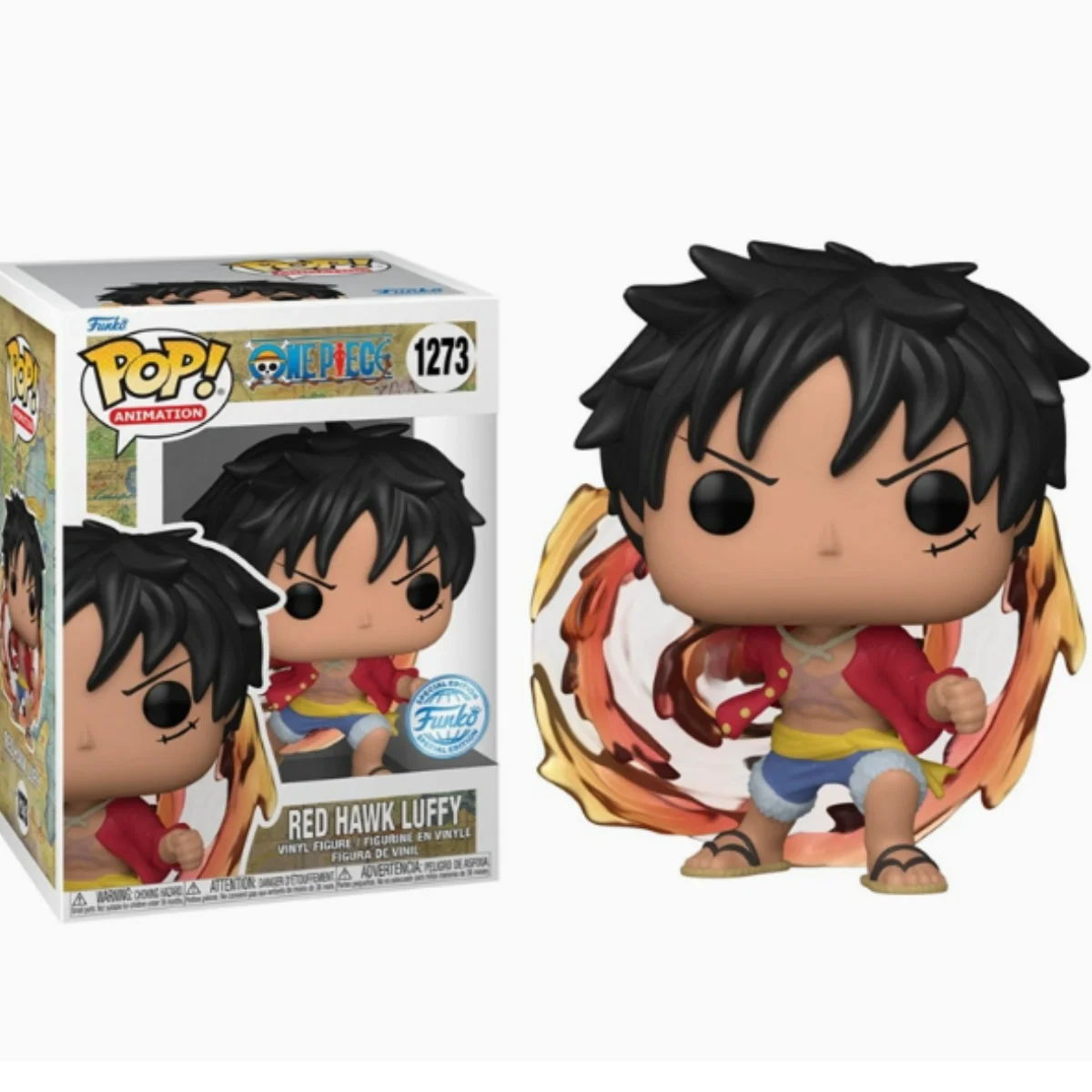 

Funko Pop One Piece Red Hawk Luffy #1273 Action Figure Original Luffy Vinyl figure Desk Decor Limited Edition Collectible Gift