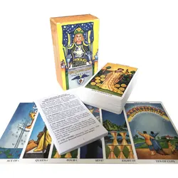 Spanish: Hot Sale Classice Tarot Oracle Card For Entertainment Fate Prophecy Divination Family Party Tarot Deck PDF Guide