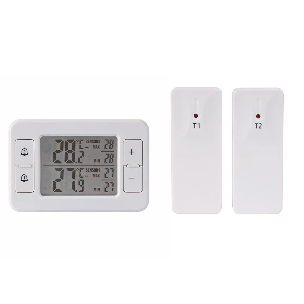 Digital Temperature Monitor Indoor Outdoor Thermometer Temperature Measurement Range Wireless Range Battery Operated