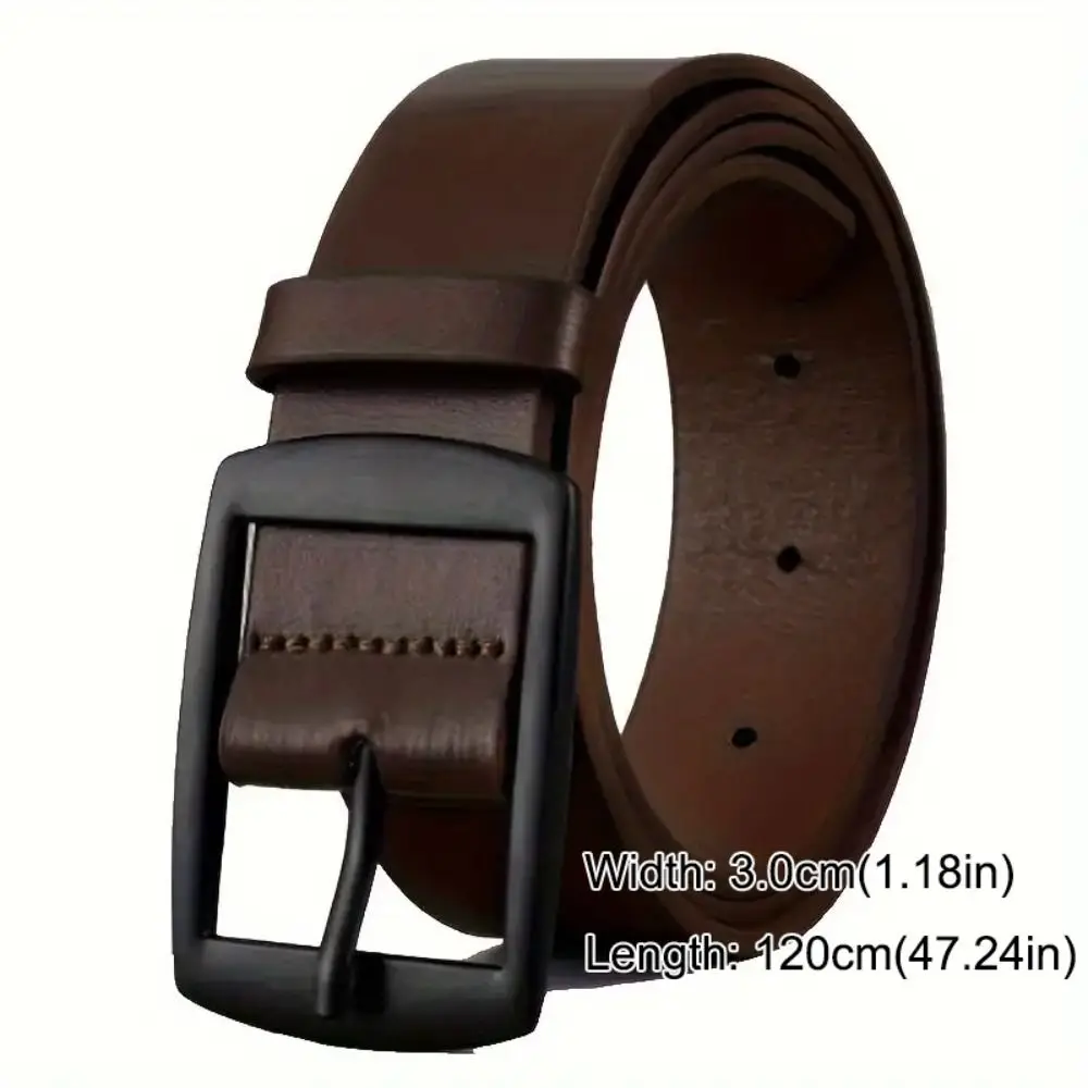 レトロ高級ビジネスベルト カジュアル多用途PUレザーベルト 有名ブランドデザイナーウエストストラップ メンズ