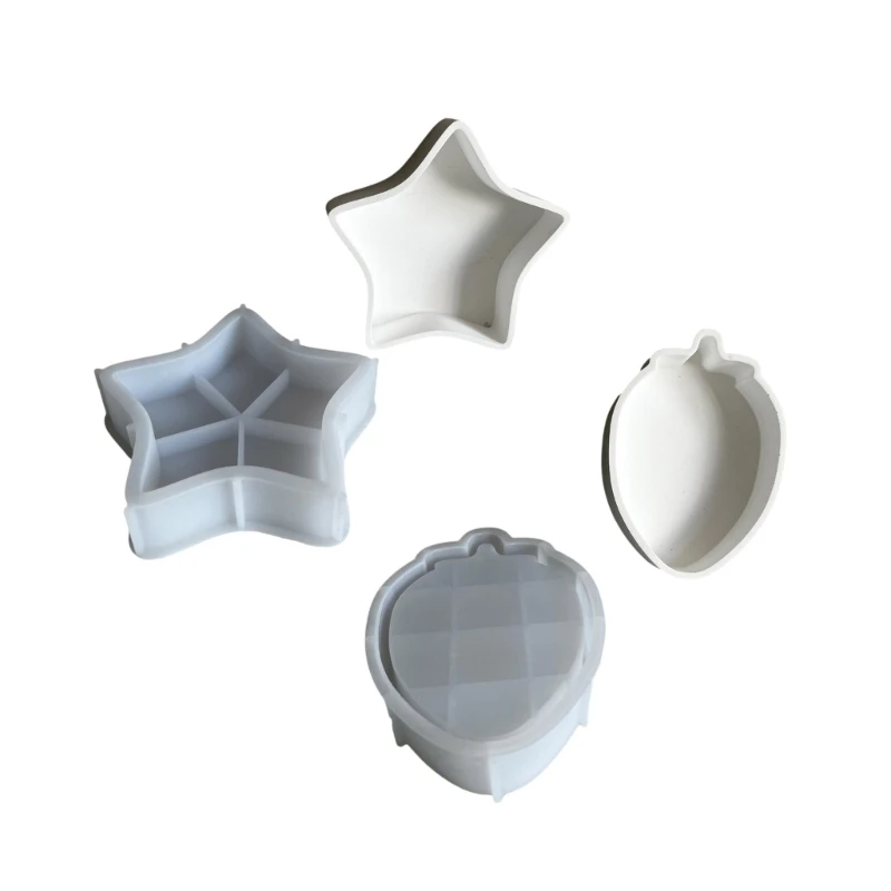 Silicone Star Mold for Storage and Decoration Sturdy Tray Mould for Hobbyists