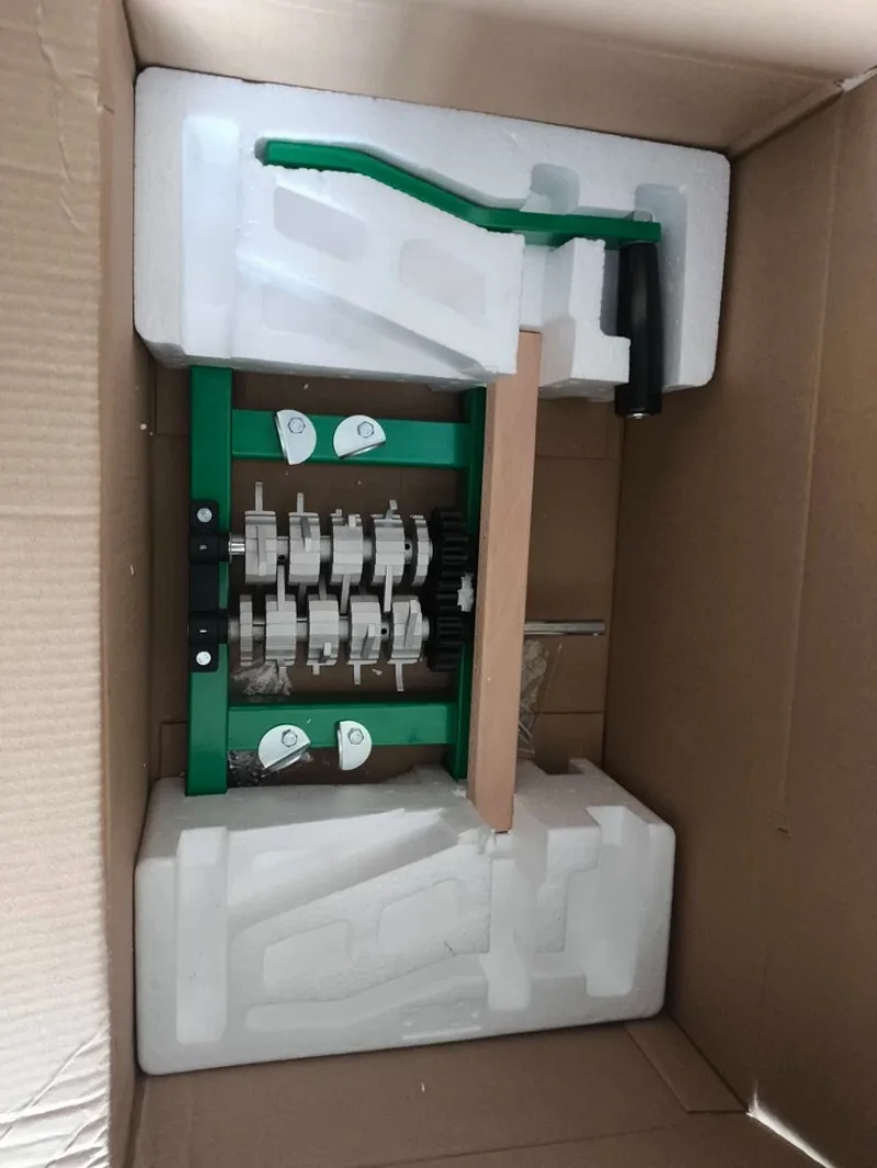 For Stainless Steel Manual Hand Crank Fruit Vegetable Crusher Multi-functional Household Crushing Machine