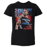Men's Black CM Punk BITW Retro T-Shirt WWE Summer Men's Crew Neck Printed Top T-Shirt Sports Casual Slim Fit Top Short Sleeve