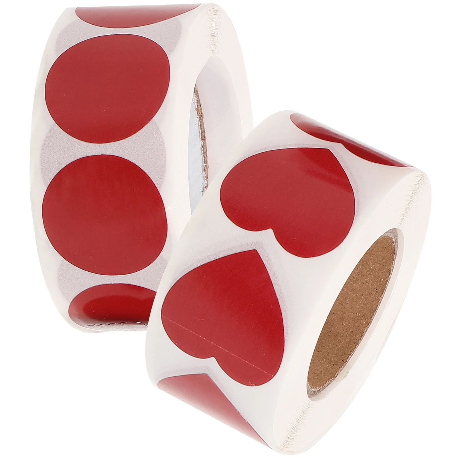 

2 Rolls Tanning Sticker Stickers Body Labels Heart Round Shapes Self Adhesive Removable Reusable for Women Outdoor