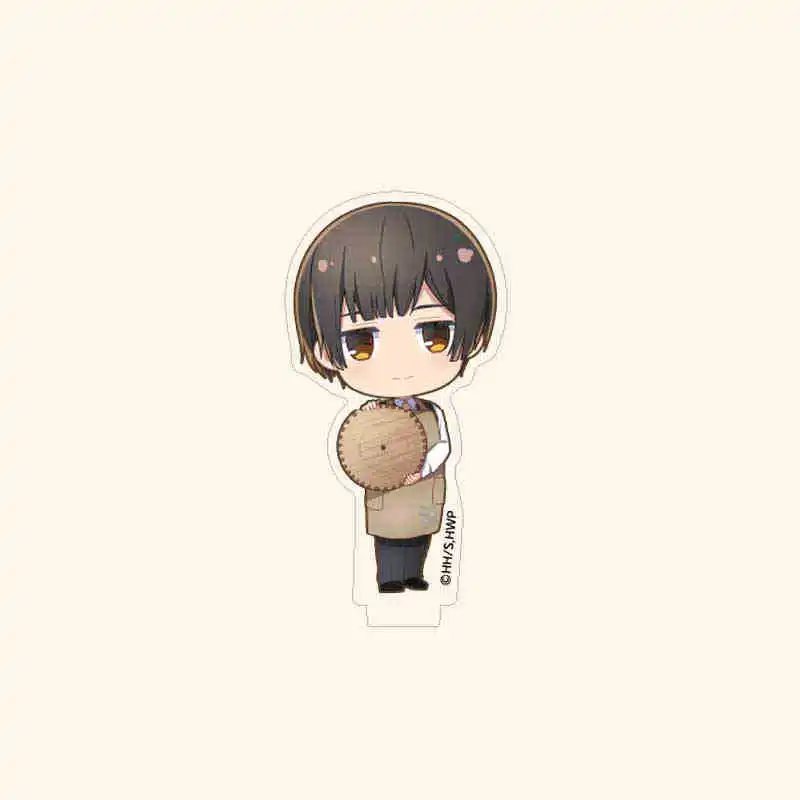 Mundo del anime ☆ Soporte acrílico con diseño de estrellas para café, colaboración con mesa de camarero, adorno, accesorio de exhibición, caja ciega para regalo para niños