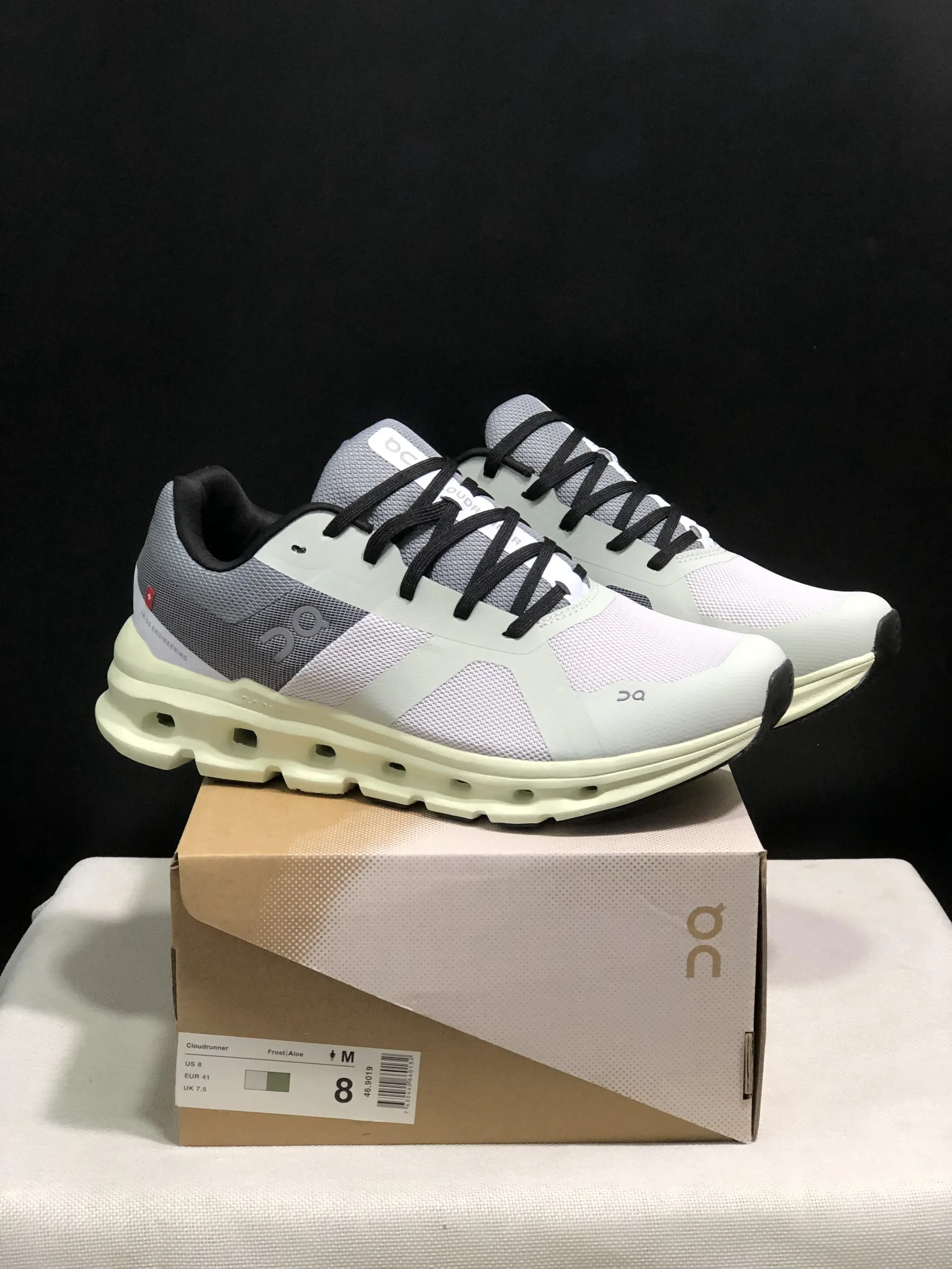 Cloudrunner-Zapatillas de correr antideslizantes para hombre y mujer, zapatos informales de malla, cómodos, originales, para Fitness, senderismo al aire libre