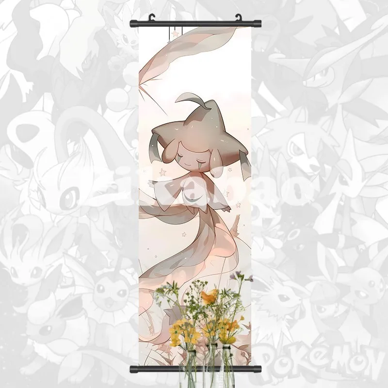 Bandai Gedrucktes Poster, Anime-Wandkunst, Greninja-Bilder, Gardevoir-Gemälde, Leinwand, Pikachu, hängende Schriftrollen, Heim- und Raumdekoration 8