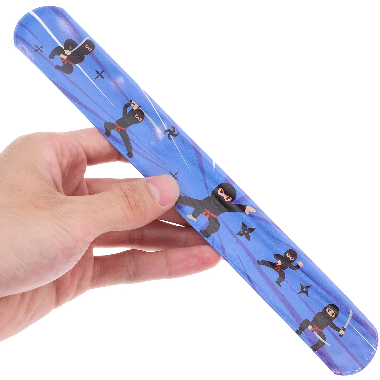 12 قطعة أساور صفعة للأطفال نينجا المفاجئة الأساور الإبداعية وقت اللعب حفلة عيد ميلاد تفضل لوازم حفلات النينجا التفاعلية #5