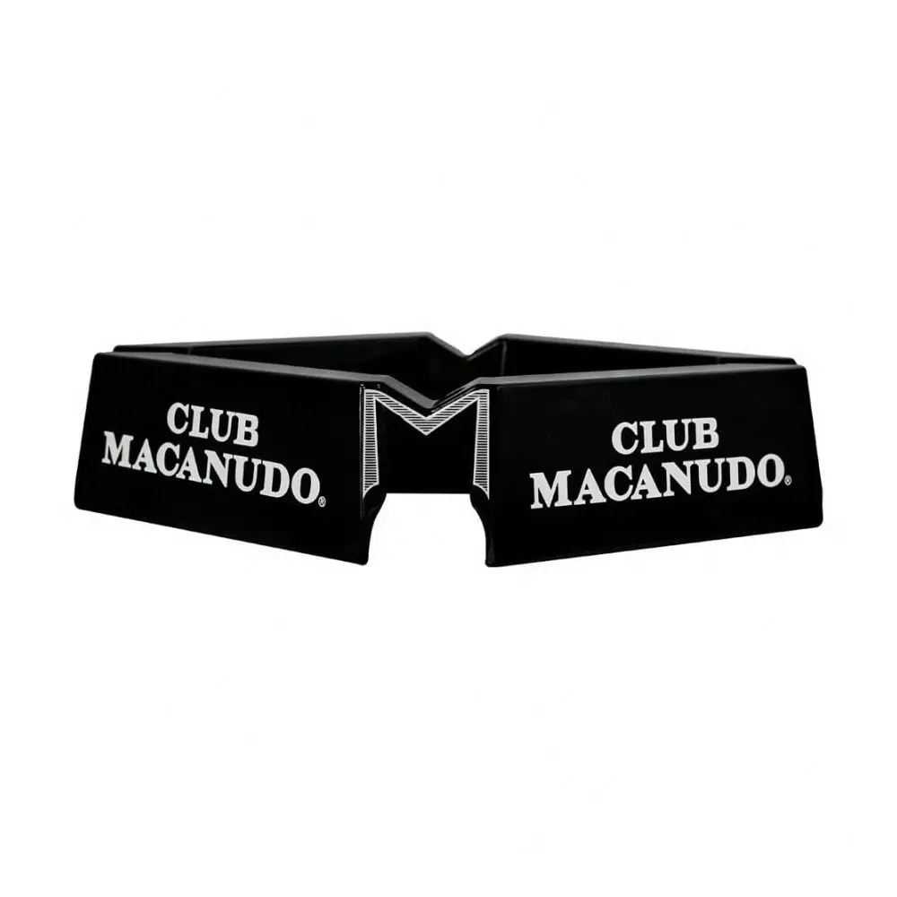

Macanudo Square Cigar Ashtray Black