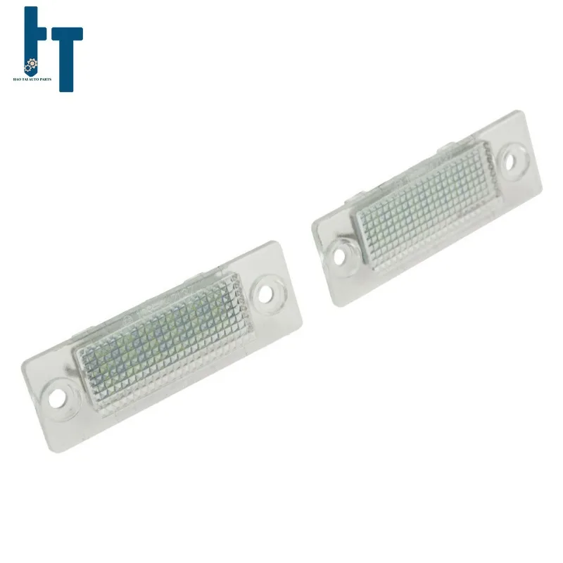 

3B5943021E 3B5943021 2pcs Rear License Plate Light LED License Lamp For VW Golf 5 VW Caddy III Jetta Passat Touran Skoda Superb
