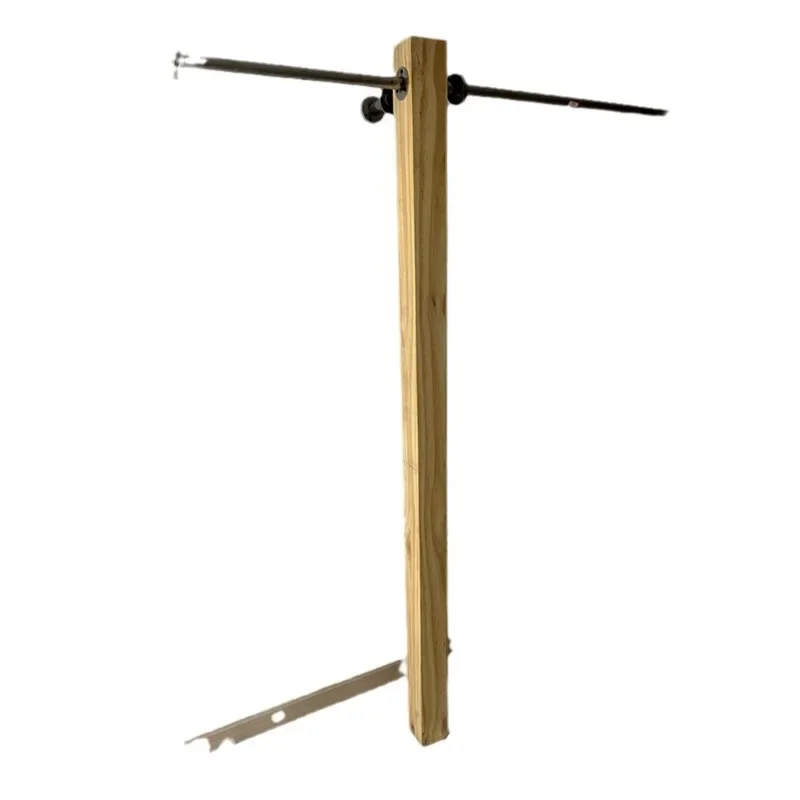 Log floor-to-ceiling, stainless steel Nakajima women's clothing store, shelf display rack, clothes rack