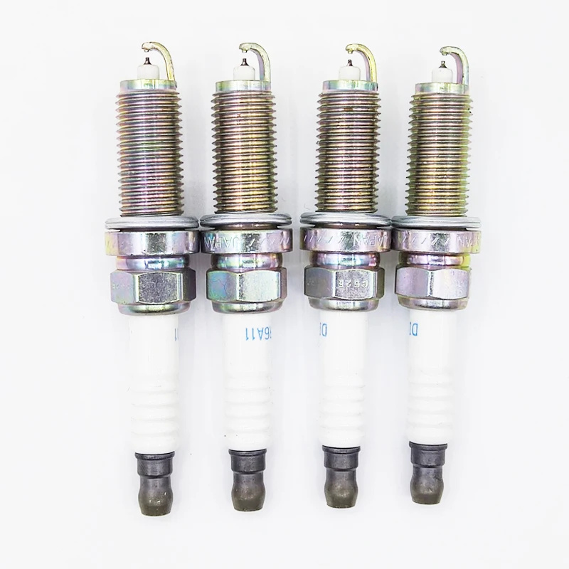 4/20PCS 22401-1KT1B Dual Iridium Spark Plug Candles For Nissan Qashqai J10 NJ10 JJ10E 1.6L Juke F15 HR16DE DILZKAR6A11 91691