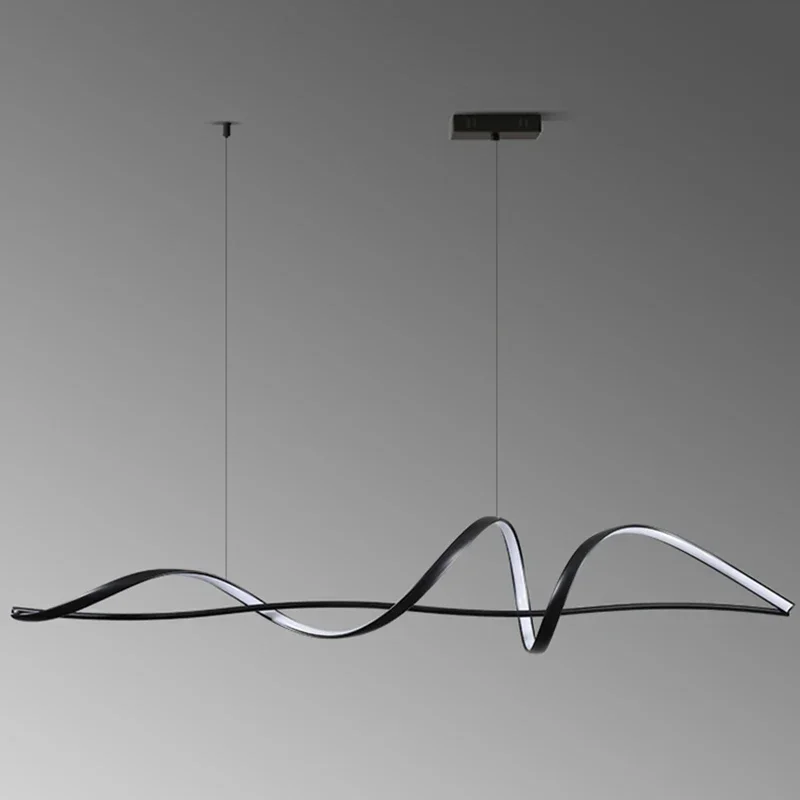 Nordic Simplicity Restaurant Pendant Lights Dimmable for Dining Room Table Kitchen Island Chandelier Home Decor Luster Luminaire