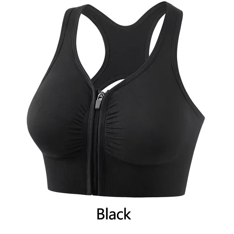 Women Seamless Bra Underwear Camisole Crop Top Black M L Breathable Gather Up Sports Fitness Yoga Casual Summer