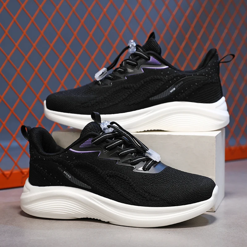 

Neutral Shoes Summer Fashion Trendy Anti Slip Wear-Resistant Breathable Running Shoes Thick Sole Couple Sneakers for Men Women