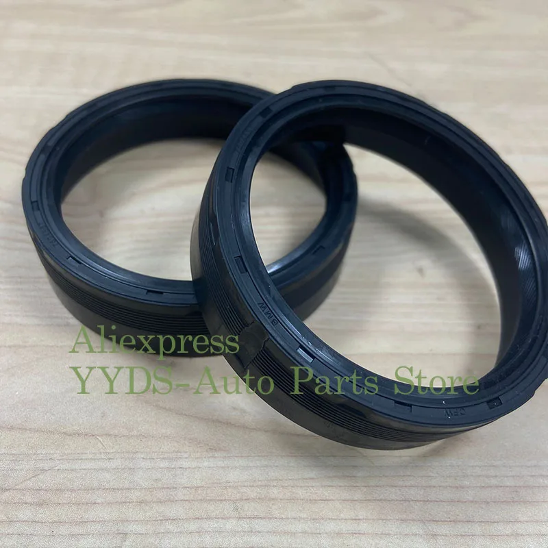 2PCS Crankshaft Front Oil Seal For BMW E46 E81 E83 E87 E89 E90 N45 N43 N52 11117547842