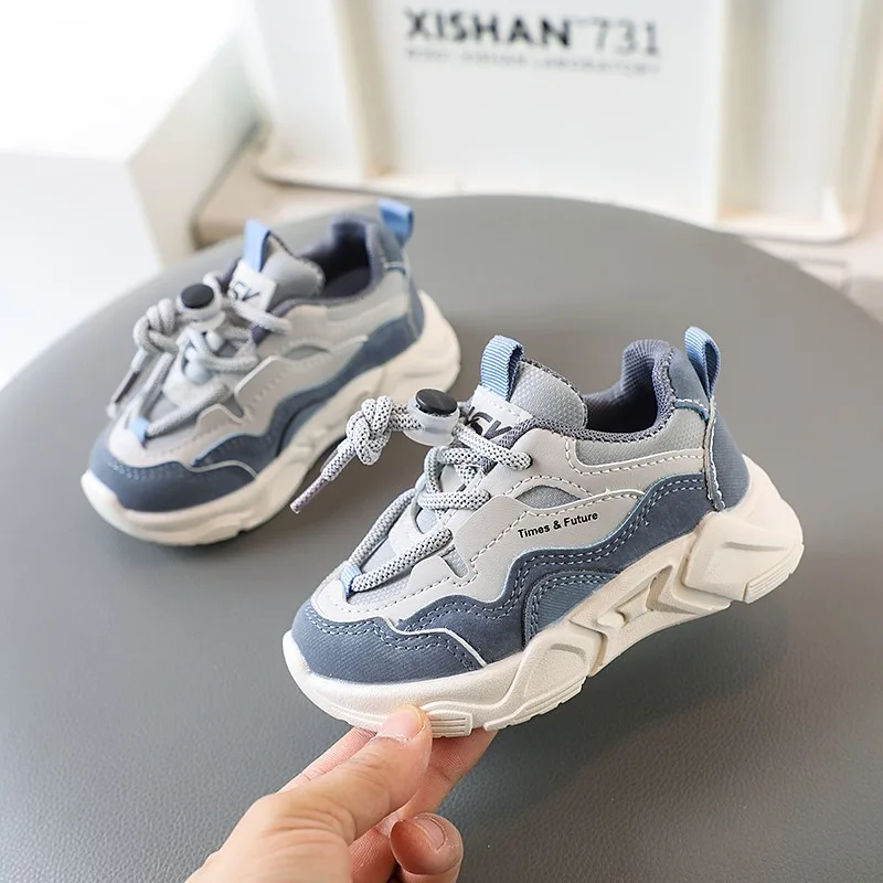 Baby Boys Shoes Kids Casual Sneakers Running Sports Shoes 2026 Spring Autumn Toddlers Boys Girls Shoes Fashion Soft for School