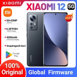 Xiaomi Mi 12 Android 5G Unlocked 6.28 inch 12GB RAM 256GB ROM All Colours in Good Condition Original used phone