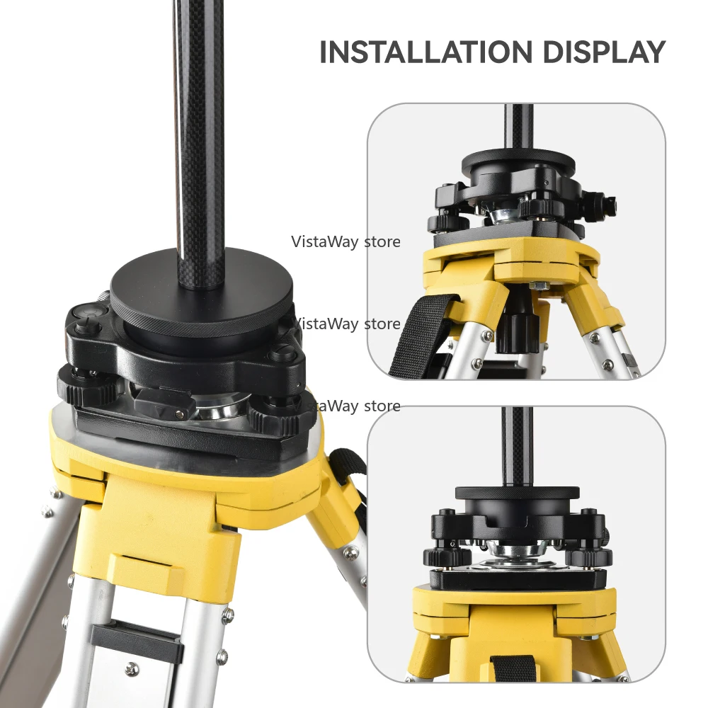 تثبيت سريع محول Tribrach مصنع الجملة توفير الوقت GNSS قاعدة روفر لاند أجزاء أداة المسح الملحقات