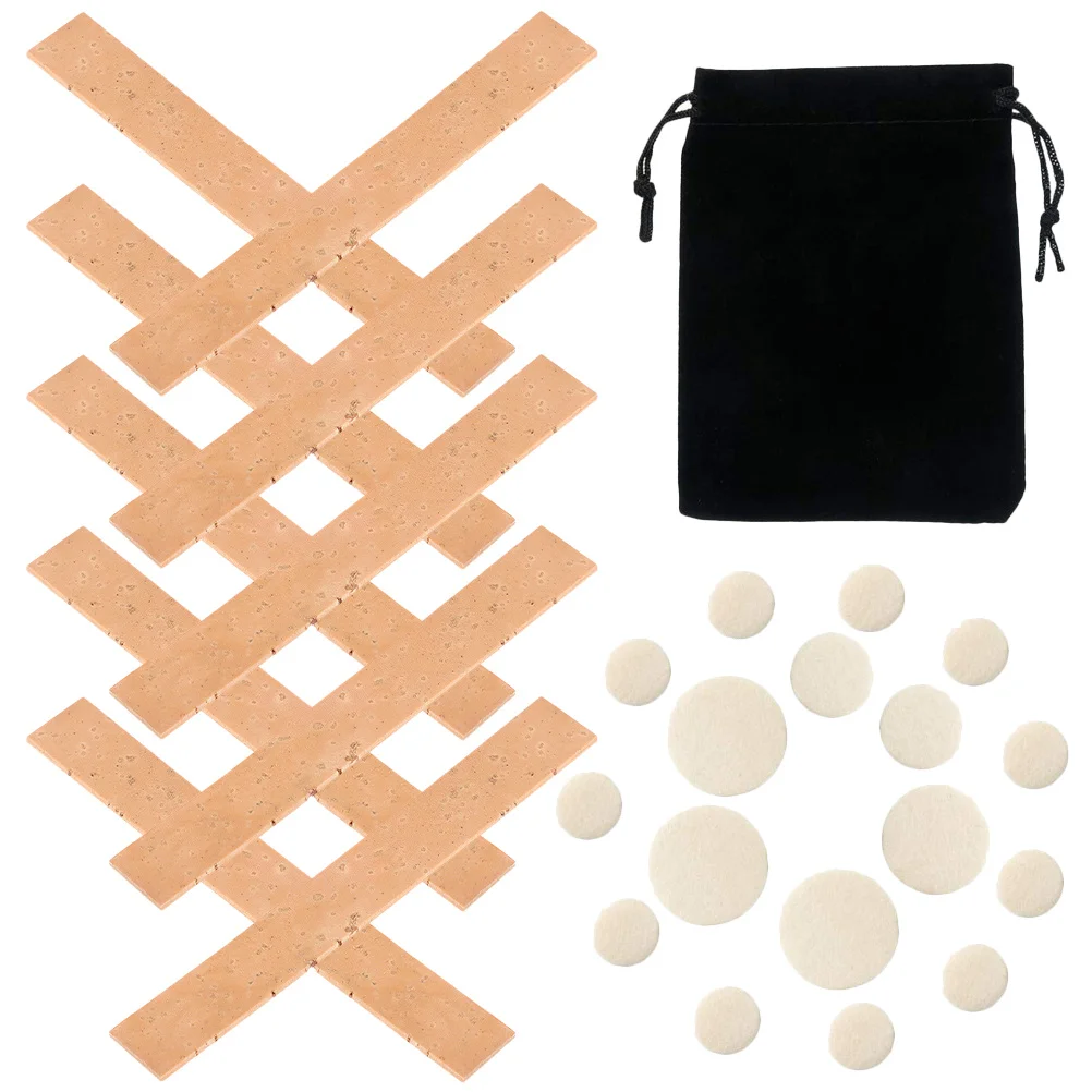 

1Set Clarinet Neck Joint Cork Sheet Essential Instrument Repair Accessories Clarinet Woodwind Pads Replacement