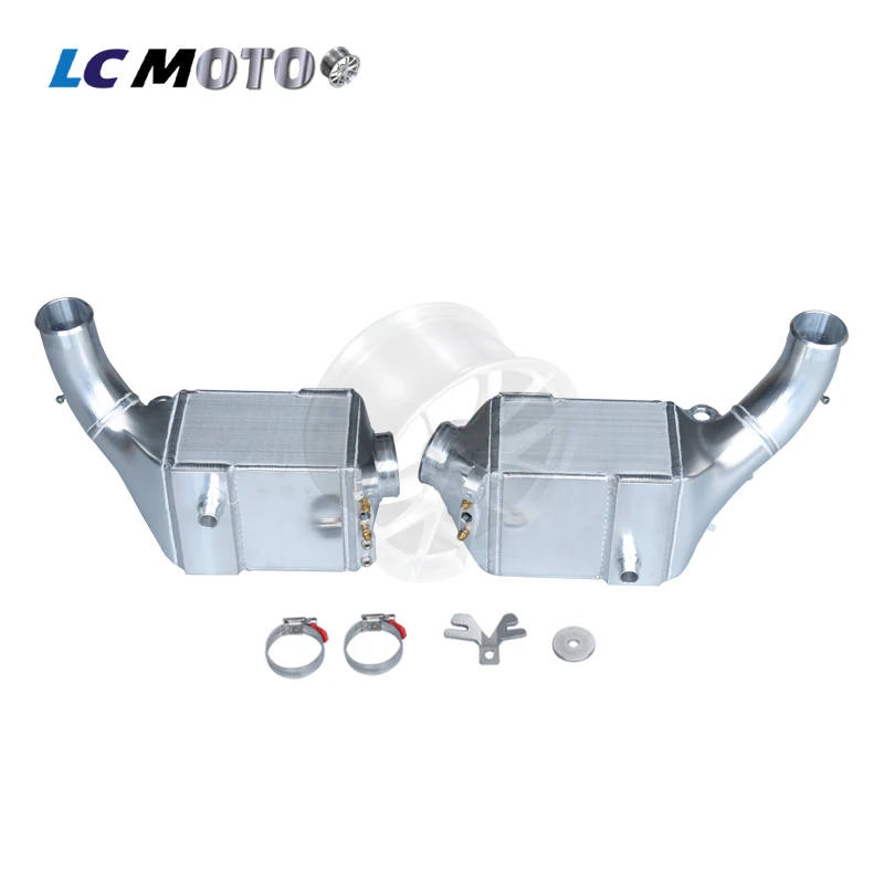 For BMW F90 G90 M5 G99 M8 S63 Aluminum Intercooler CNC Billet End Tank
