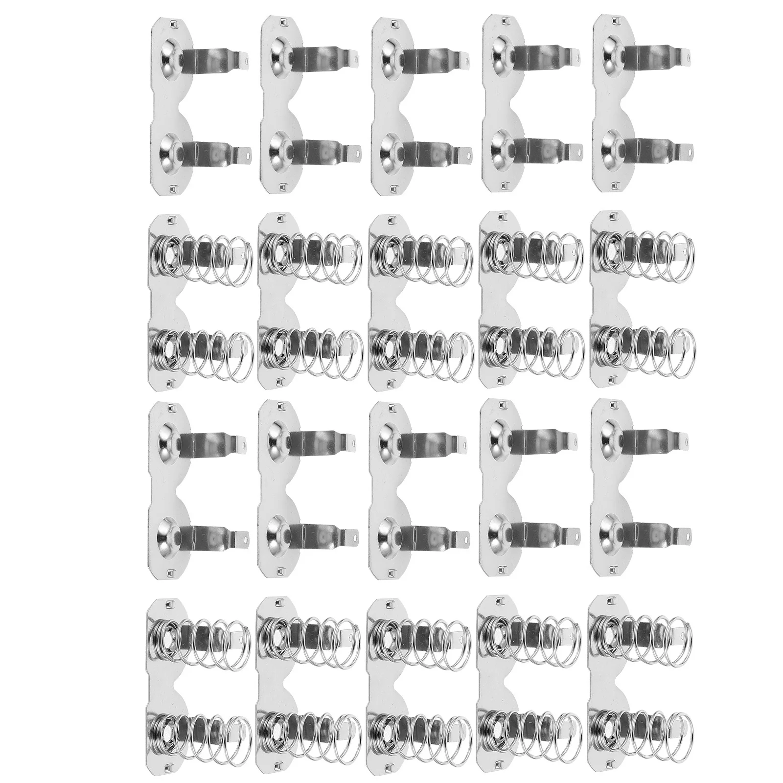 

10set Contact Plate: 18650 Metal Spring Terminal Positive Negative Conversion Flashlight Portable Devices