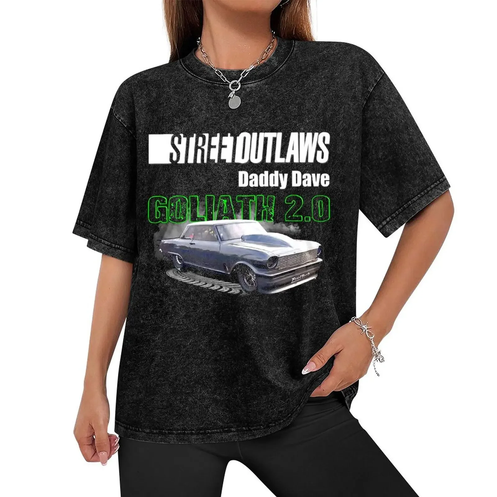 Street Outlaws Daddy Dave Goliath 1 designer T-Shirt aesthetic clothes essential t shirt plus sizes customs mens tall t shirts