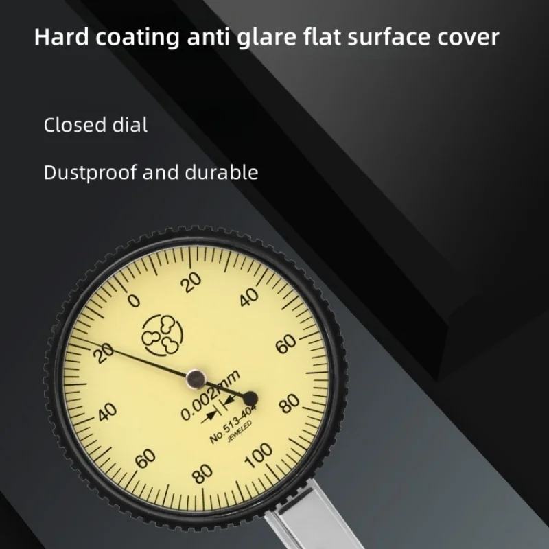 Mitutoyo indicateur à cadran levier analogique jauge à cadran No.513-404 précision Stable 0.01 plage 0-0.8mm diamètre 32mm38mm outils de mesure