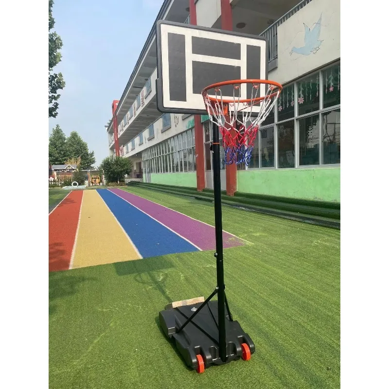 مجموعة نظام محمول للهدف الخارجي مع ارتفاع قابل للتعديل مع لوحة خلفية للمراهقين الذين يلعبون رائجة البيع #3