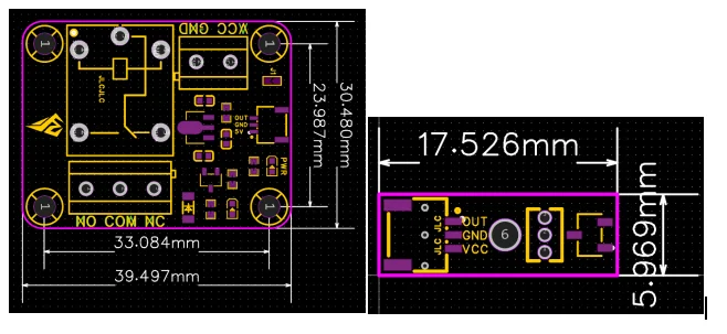 5 Stück/1 Stück AS5600 Magnetisches Encoder-Modul TLE5012 MT6701 MT6816 MT6826S AK09911C 3144E Hall-Sensor Induktionssteuerung Türschalter – Detail 18