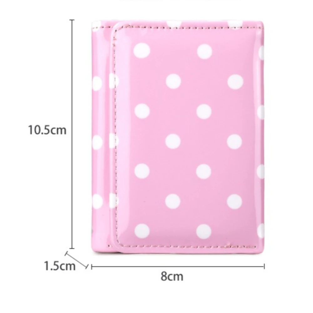 Women's Small Three-Fold PU Leather Wallet description 6