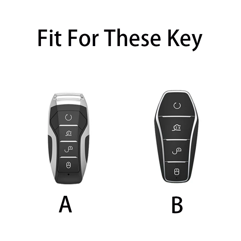 New TPU Car Remote Key Case Cover Protect Shell Bag For BYD Song PRO Qin Plusdmi Atto 3 Han EV Max Tang DM Dolphin Accessories