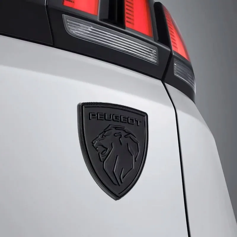 

3D Chrome Metal Car Letters Emblem Decals Stickers For Peugeot 5008 408 308 208 2008 3008 508 301 108 Rifter Landtrek