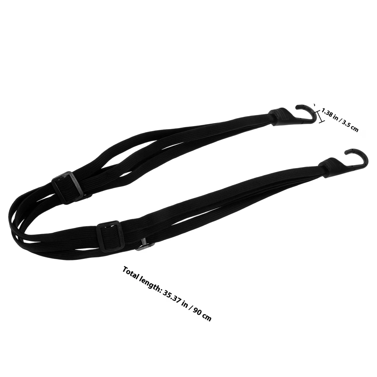 حزام أمتعة مرن حبل ربط عالي التحمل للدراجات النارية وحبل بنجي للسفر للاستخدام في الهواء الطلق