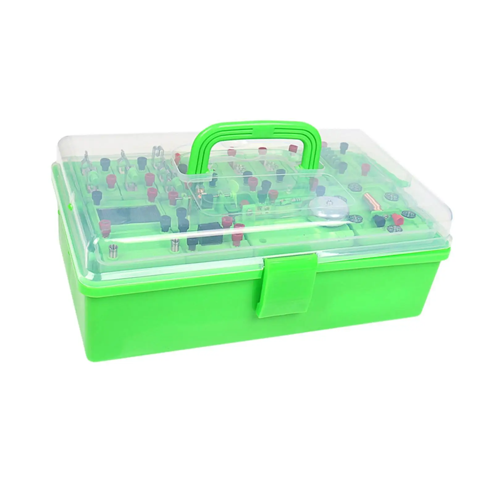 Physics Science Lab Learning Circuit Kit Portable Electricity Experiment Set for