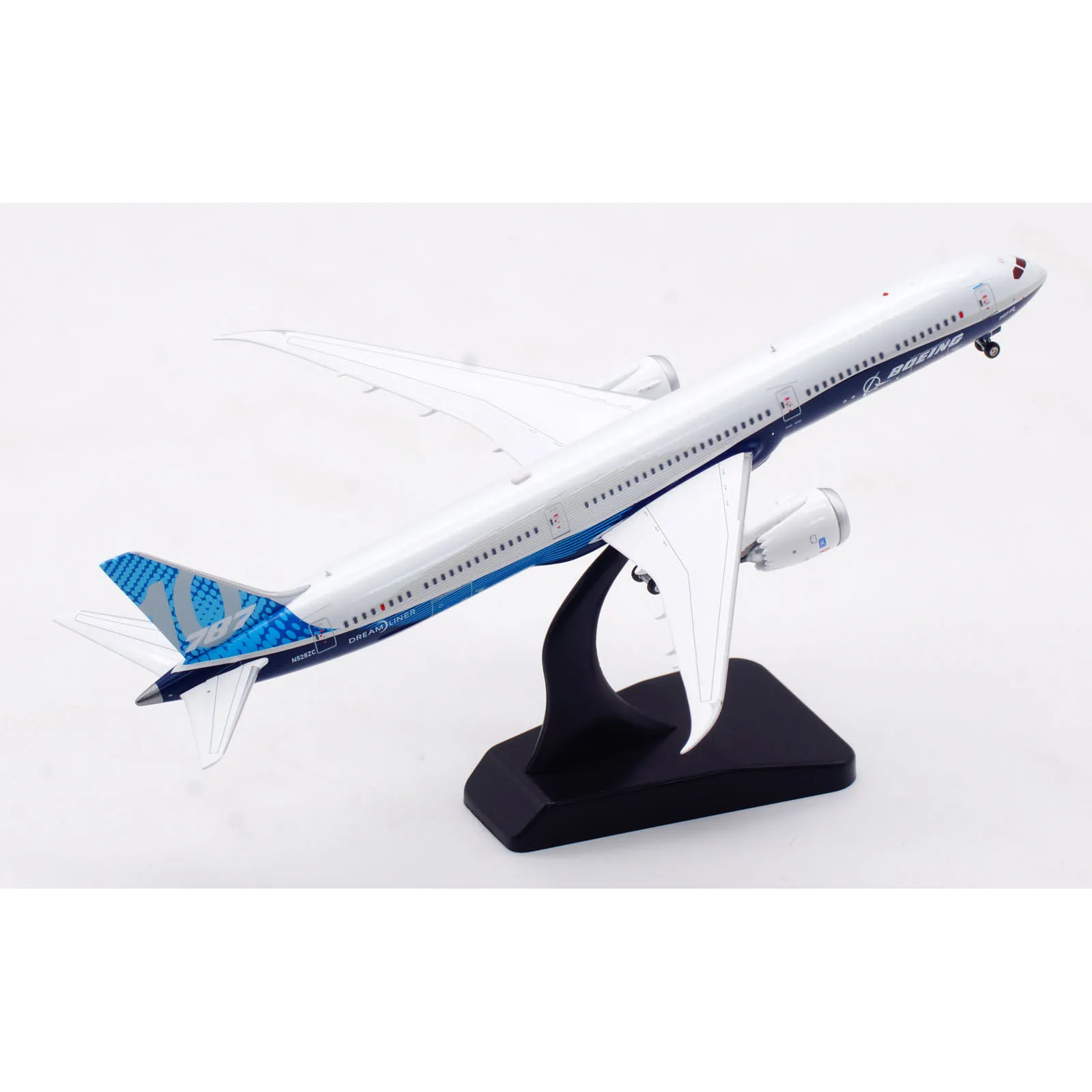 AV4229 Alloy Collectible Plane Gift Aviation 1:400 Boeing \'House Color\' B787-10 Diecast Aircraft Jet Model N528ZC With Tractor