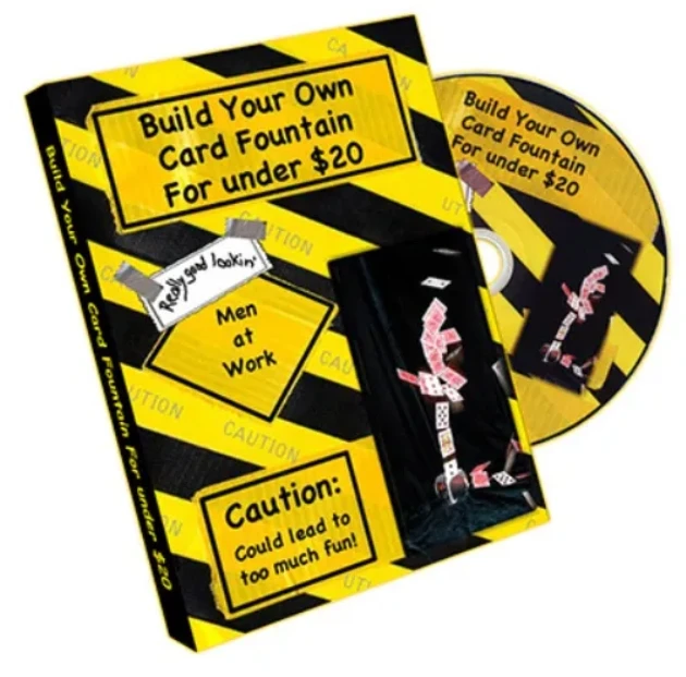 

Build Your Own Card Fountain For Under $20 by David Allen and Scott Francis - Magic tricks (Instant Download)
