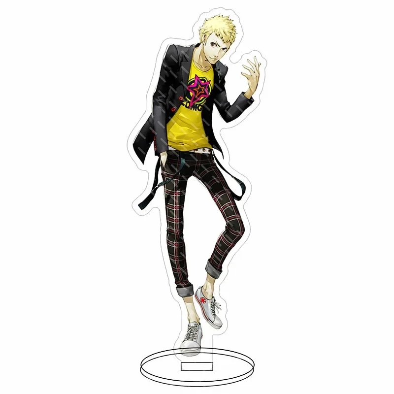 Game Persona 5 Anime Cosplay Acrylic Stand Model Plate Ren Amamiya Ryuji Sakamoto Anne Takamaki Action Figures Desk Decor Gift