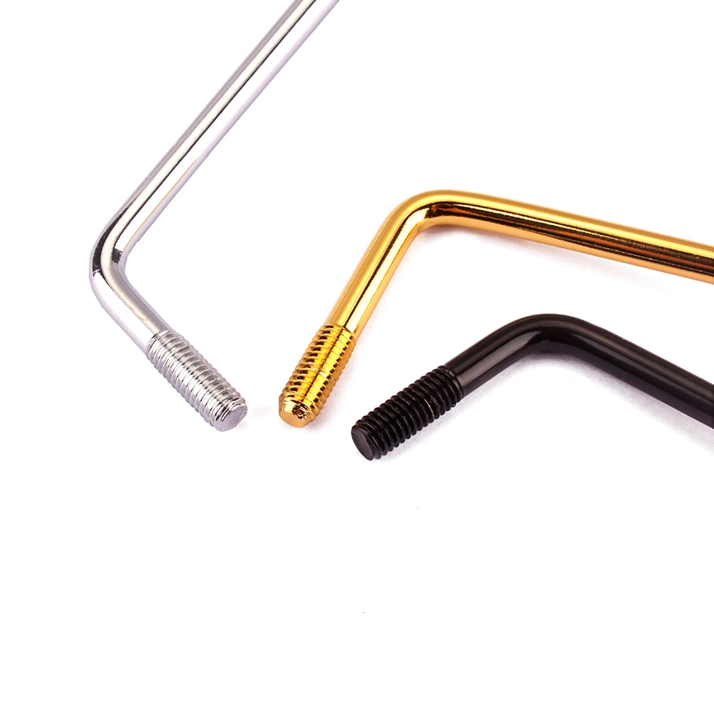 

3Pcs Tremolo Whammy Bar Single Tremolo Bridge Arm Electric Guitar Parts 6mm Diameter Metal Replacement Whammy Bar