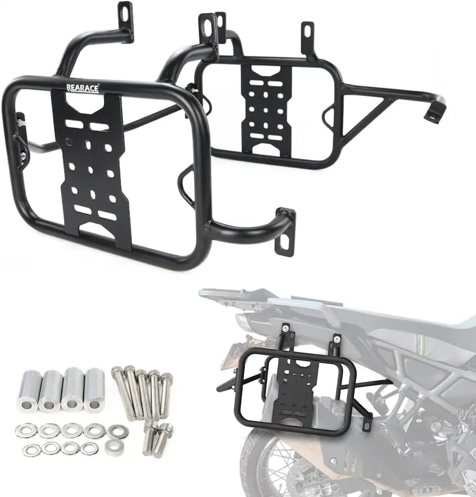 Saddlebag Support Racks Fit for CFMOTO 450MT/IBEX 450 2024-2025 Motorcycle Pannier Side Carrier Luggage Rack