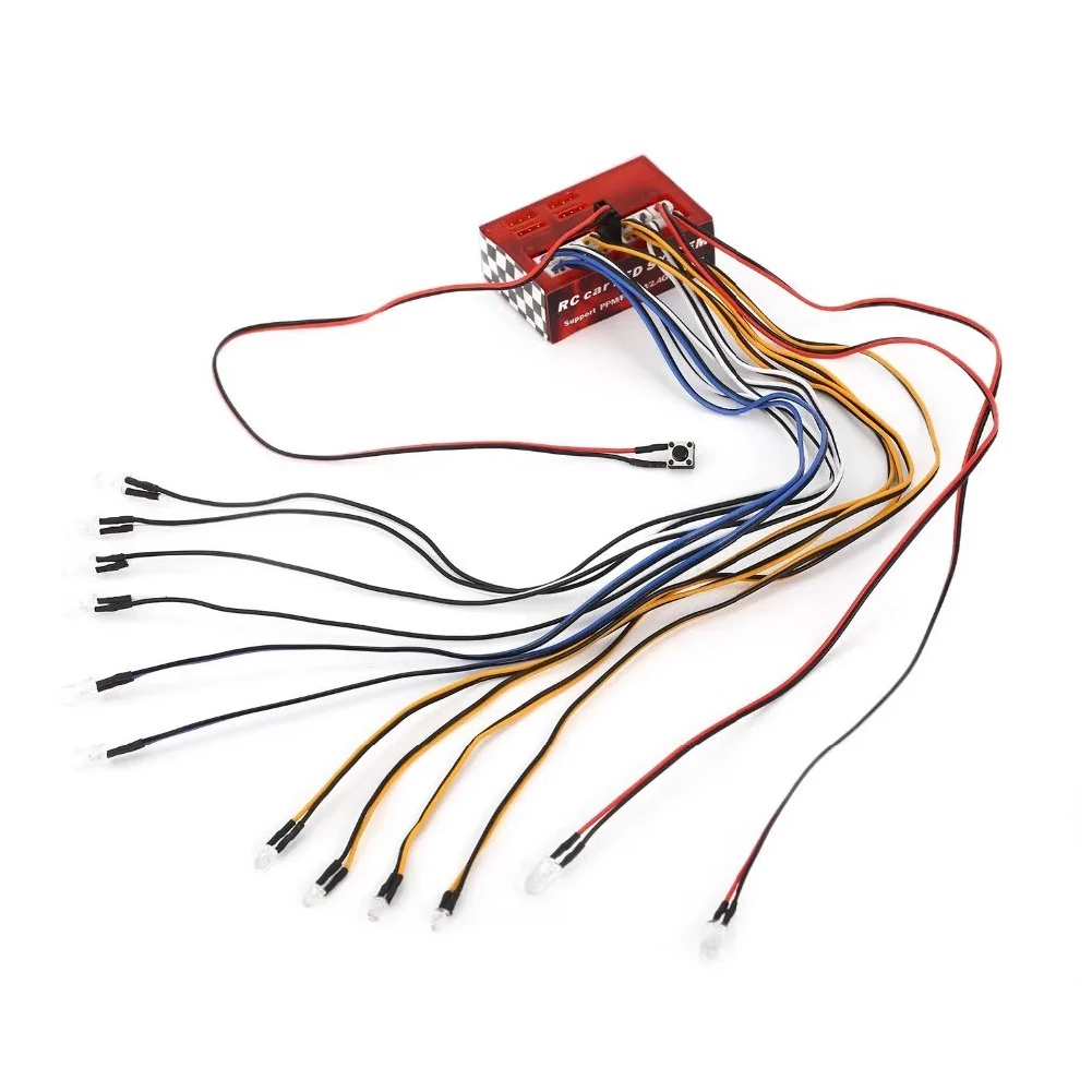 

RC Lights Kit for 1/10 1/8 RC Car HSP Traxxas TAMIYA Axial SCX10